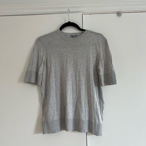 COS knit T-shirt grey